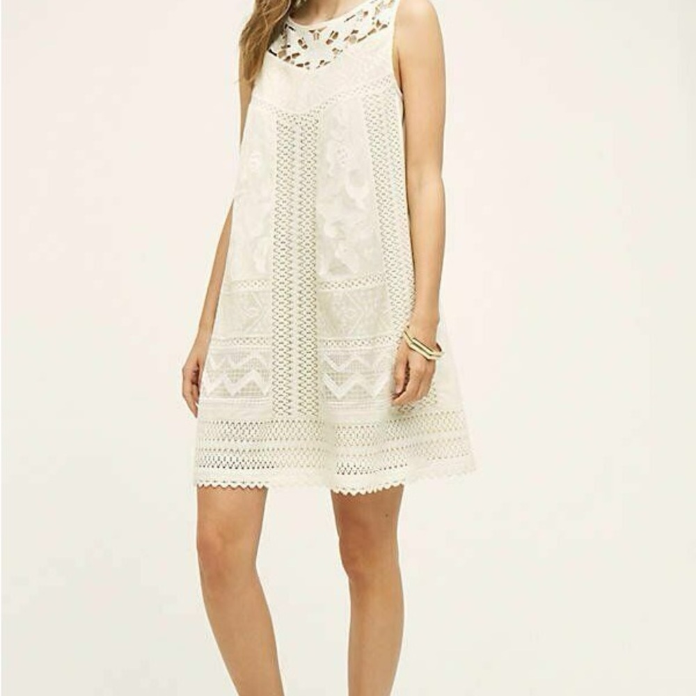 Anthropologie Vanessa Virginia Cottonwood Swing Dress